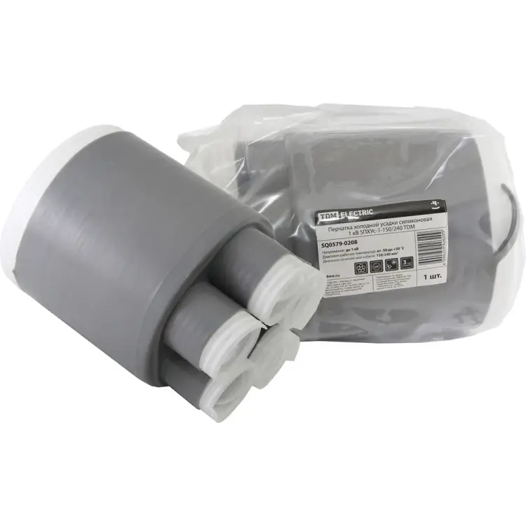 Перчатка холодной усадки TDM ELECTRIC 5ПХУс-1-150/240 SQ0579-0208