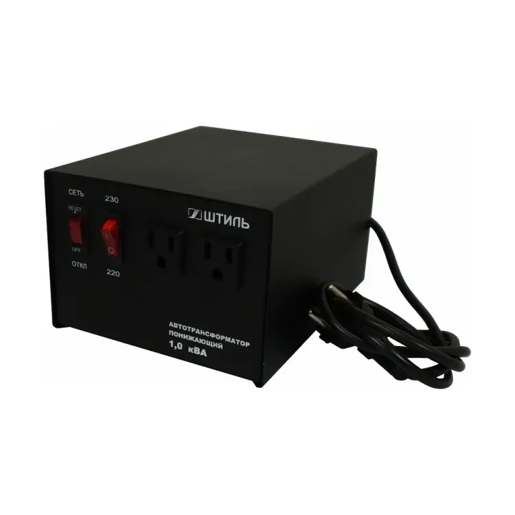 Автотрансформатор Штиль АТ 230-220/СТО-1,0-50 ч/к