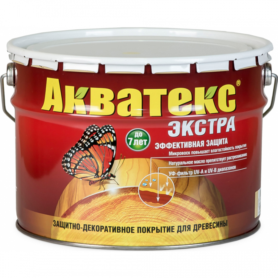 Защитно-декоративное покрытие для древесины Рогнеда Экстра