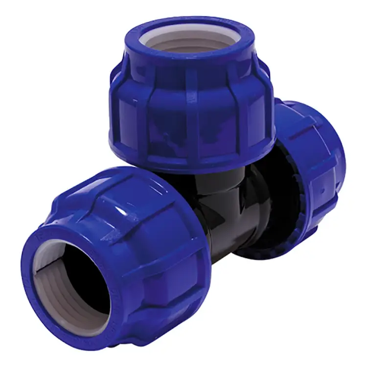 Компрессионный тройник TEBO T-ПНД.Тр.0.110-110-110.CN