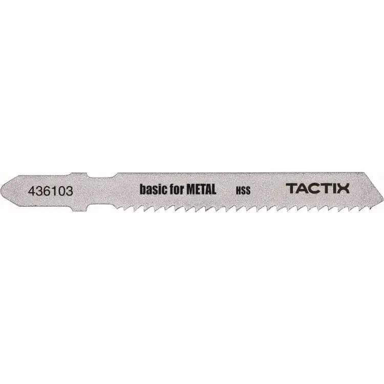 Пилка по металлу для электролобзика TACTIX Т118B 436103 Пилка по металлу для электролобзика TACTIX Т118B 436103