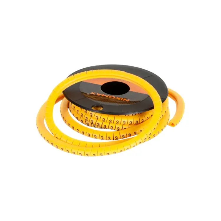 Кабельный маркер NIKOMAX NMC-CMR-B-YL-500