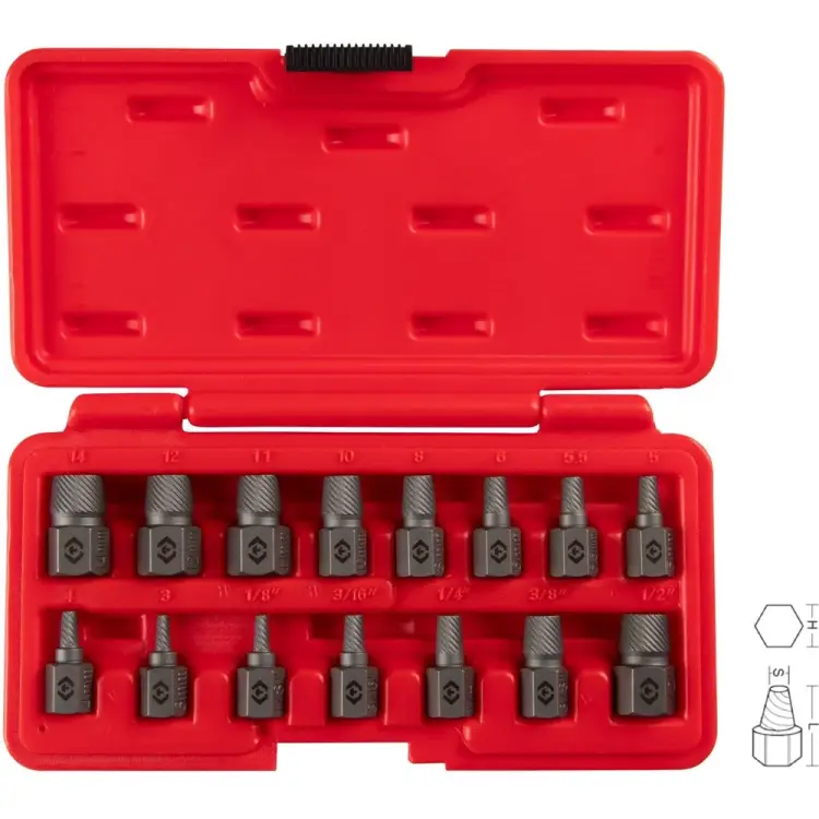 Набор экстракторов KING TONY 11015SQ Набор экстракторов KING TONY 11015SQ