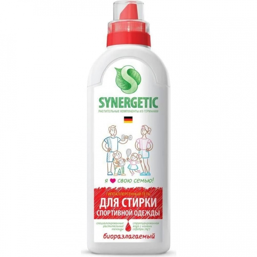 Гель для стирки спортивной одежды и мембранных тканей SYNERGETIC 4607971450078 109755