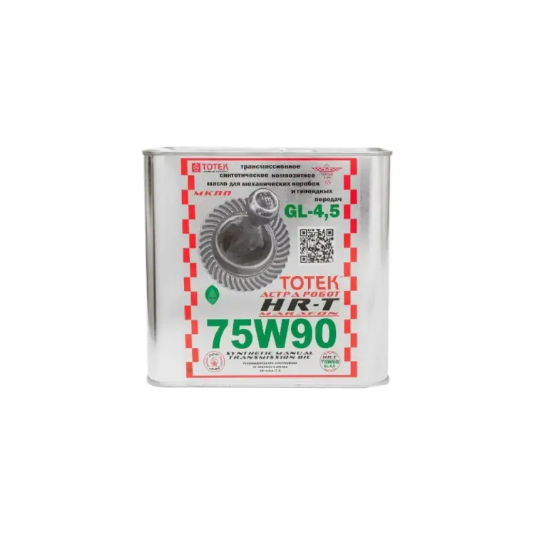 Синтетическое трансмиссионное масло ТОТЕК HR-T SAE 75W90 High Resistance HRT7590002
