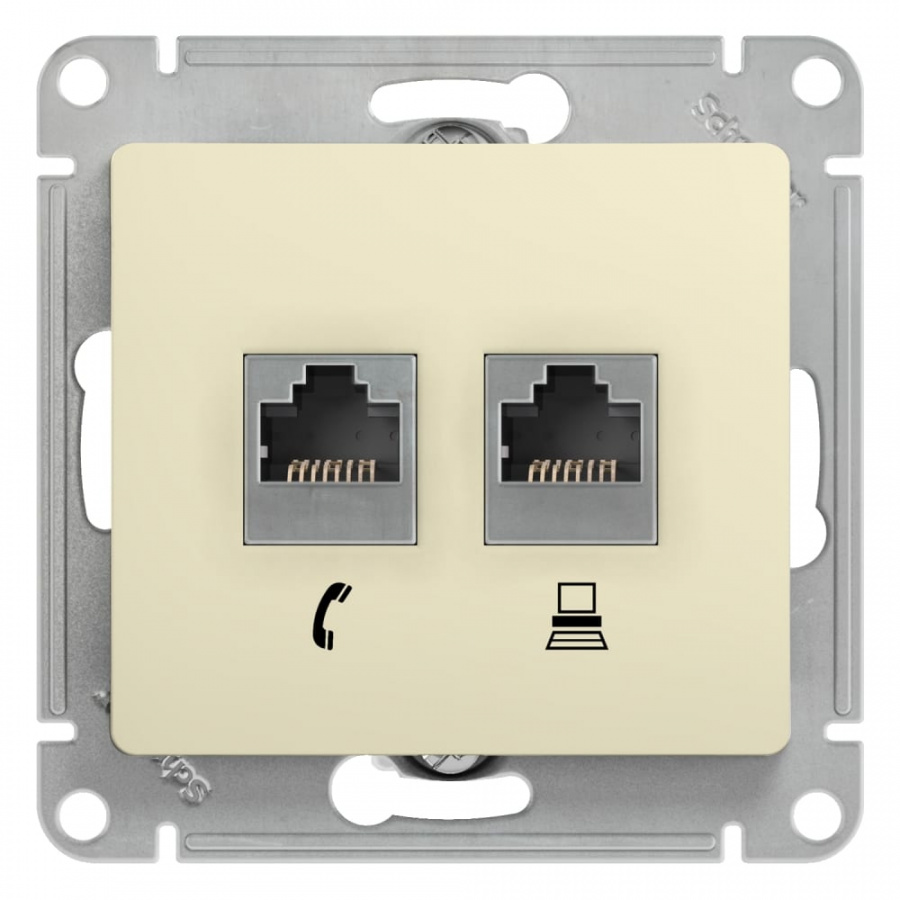 Механизм розетки Schneider Electric GLOSSA
