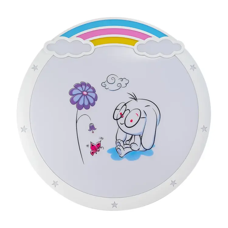 Настенно-потолочный детский светодиодный светильник Лючия Зайка-знайка SLC-148-2K 4606400511533