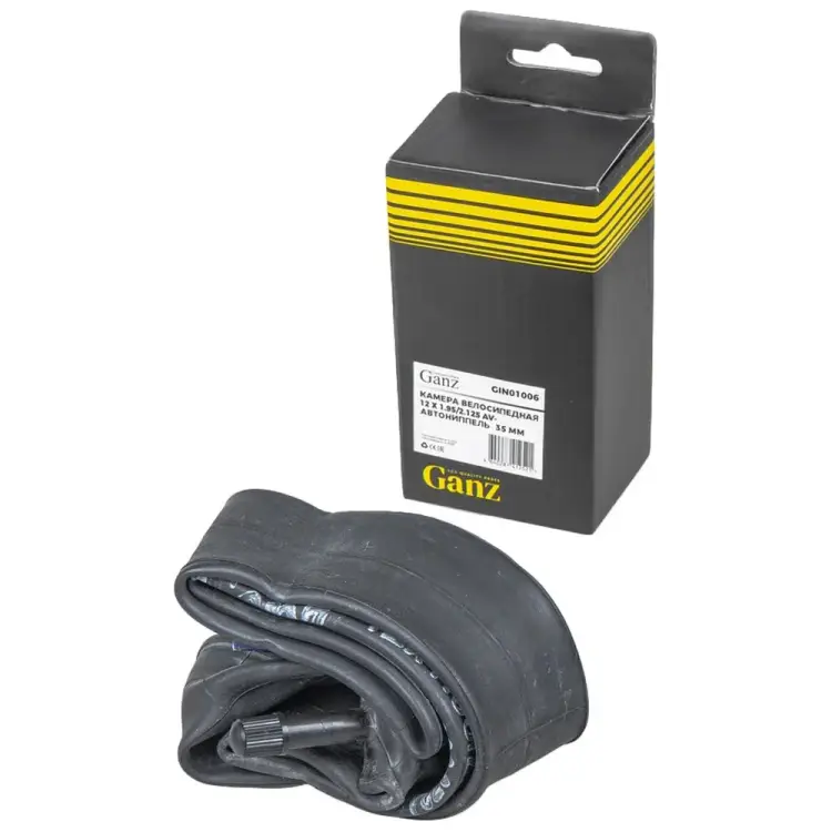 Камера велосипедная Ganz GIN01006
