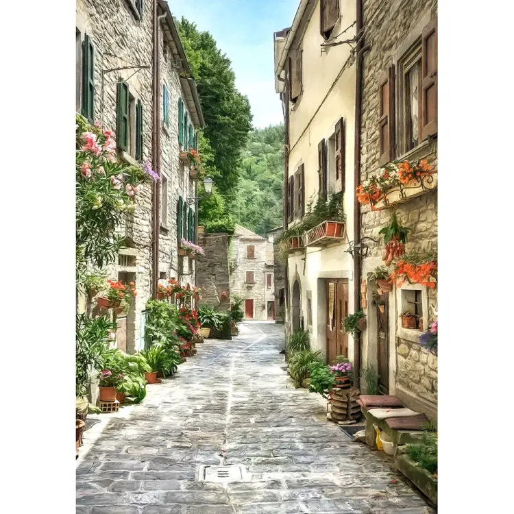 Фотообои МИР Улица старого города PrMir-13017-V2