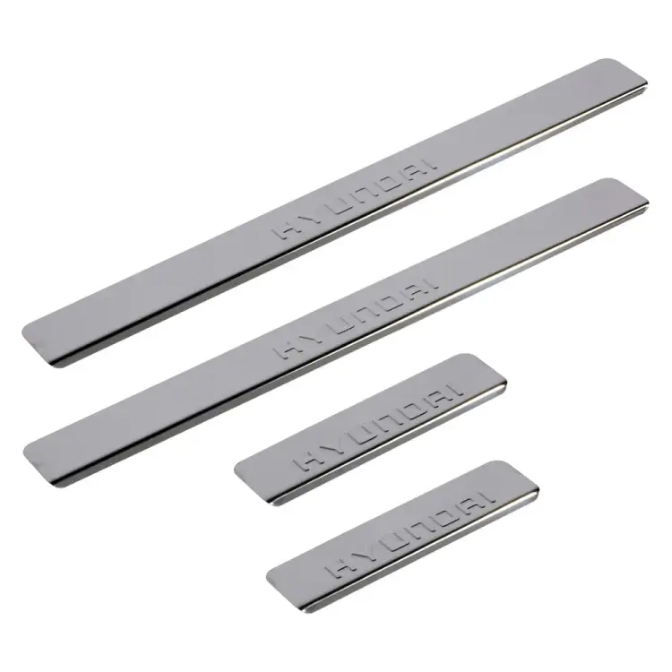 Накладки внутренних порогов HYUNDAI Solaris Dollex NPS-105