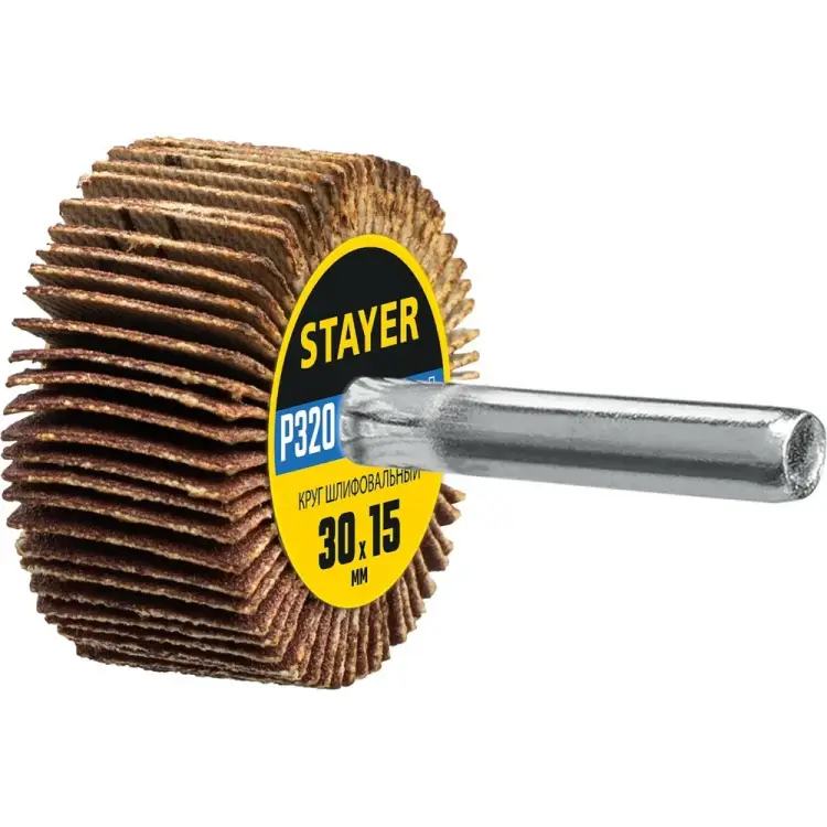 Лепестковый шлифовальный круг STAYER 36606-320 Лепестковый шлифовальный круг STAYER 36606-320