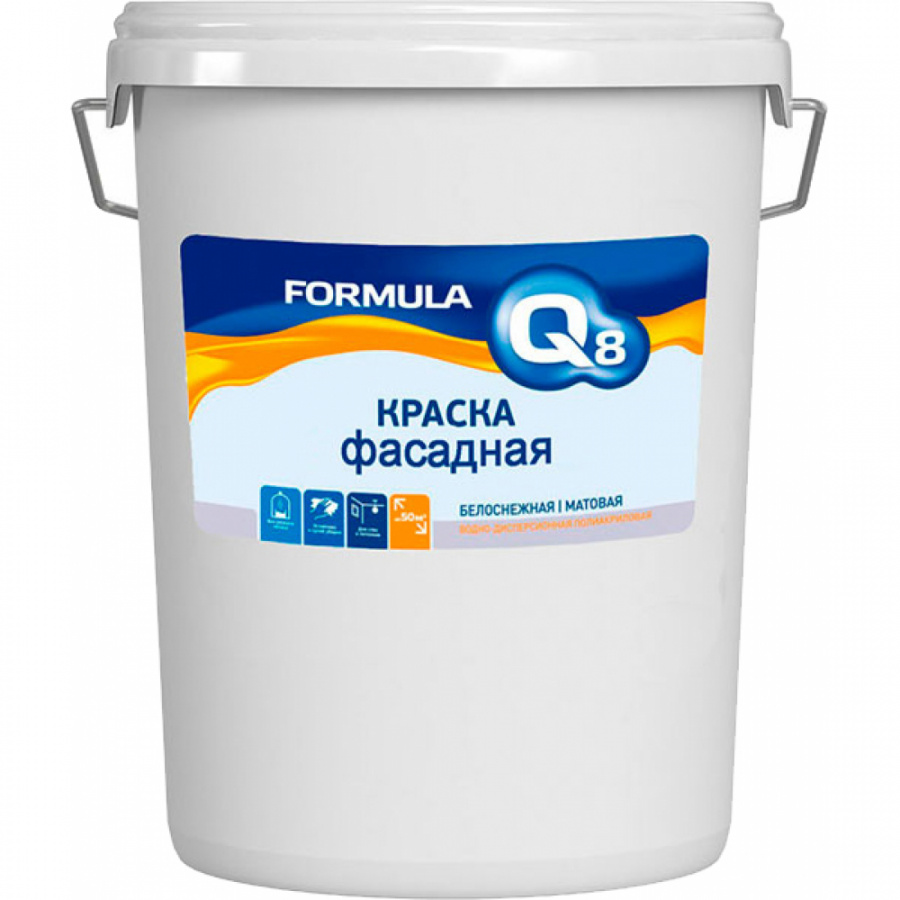 Фасадная водно-дисперсионная краска ПРЕСТИЖ Formula Q8