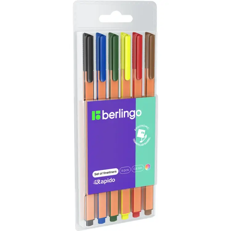 Набор капиллярных ручек Berlingo Rapido CK_40006