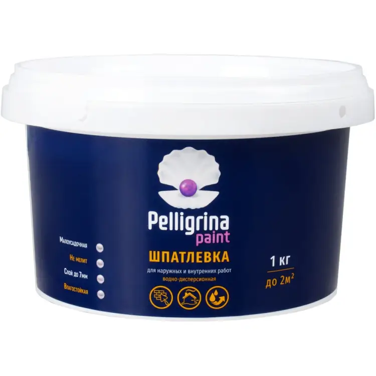 Универсальная акриловая шпатлевка PELLIGRINA PAINT 231232 Универсальная акриловая шпатлевка PELLIGRINA PAINT 231232