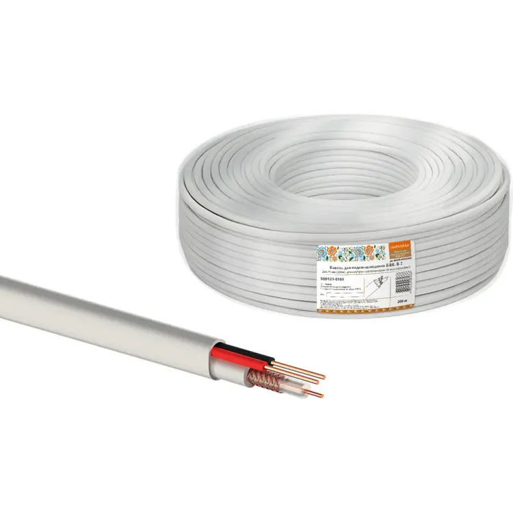 Кабель для видеонаблюдения для внутренней прокладки TDM ELECTRIC SQ0123-0103