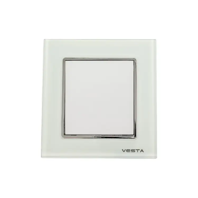 Одноклавишный выключатель Vesta Electric Exclusive White FVK050104BEL