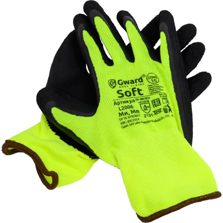 Нейлоновые перчатки Gward Soft L2006/XL12