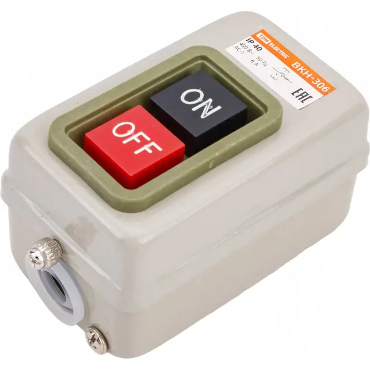 Кнопочный выключатель TDM ELECTRIC ВКН-306 SQ0716-0004