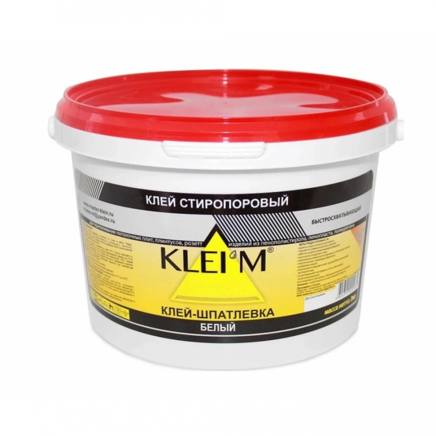 Стиропоровый клей-шпатлевка Master Klein Kleim