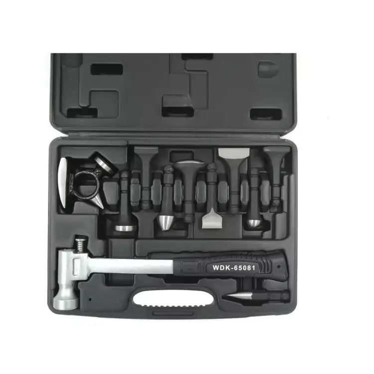 Набор для рихтовки корпуса автомобиля WIEDERKRAFT WDK-65081 Набор для рихтовки корпуса автомобиля WIEDERKRAFT WDK-65081