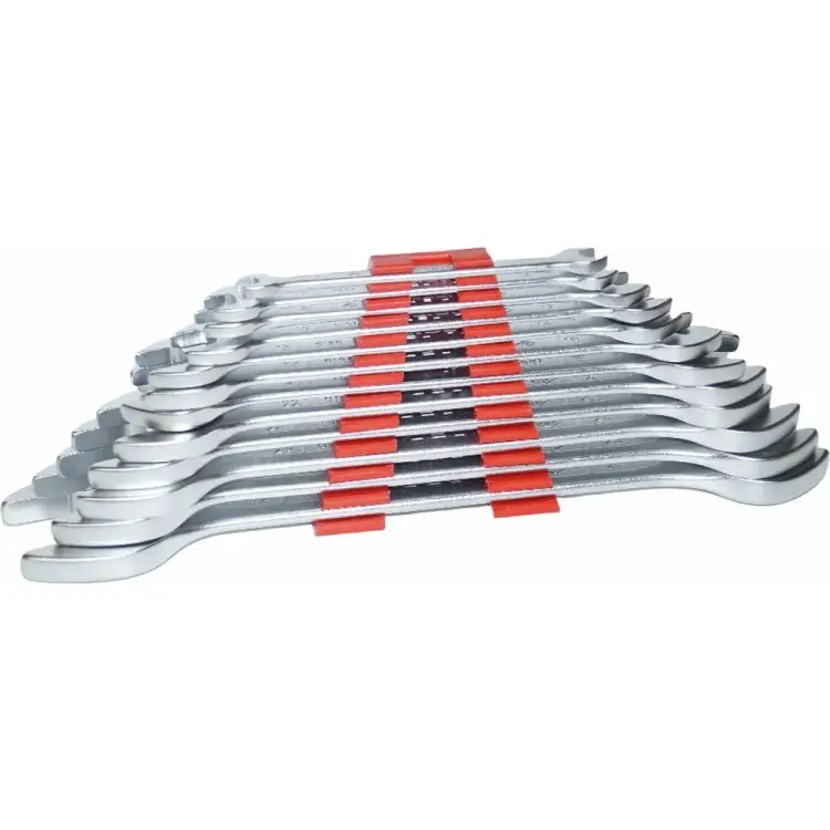 Набор рожковых двусторонних удлиненных ключей IZELTAS 0130002112 Набор рожковых двусторонних удлиненных ключей IZELTAS 0130002112