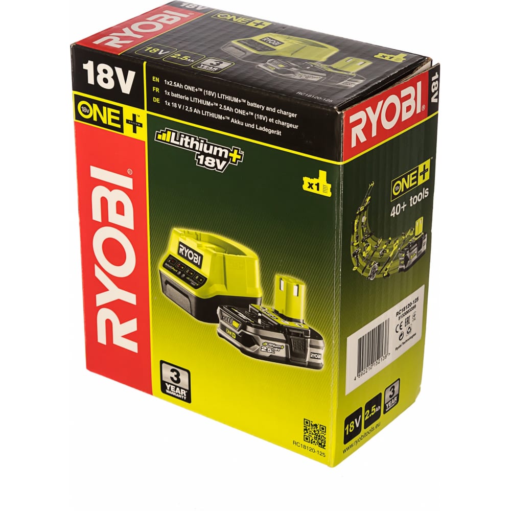 Аккумулятор Ryobi ONE+ RC18120-125