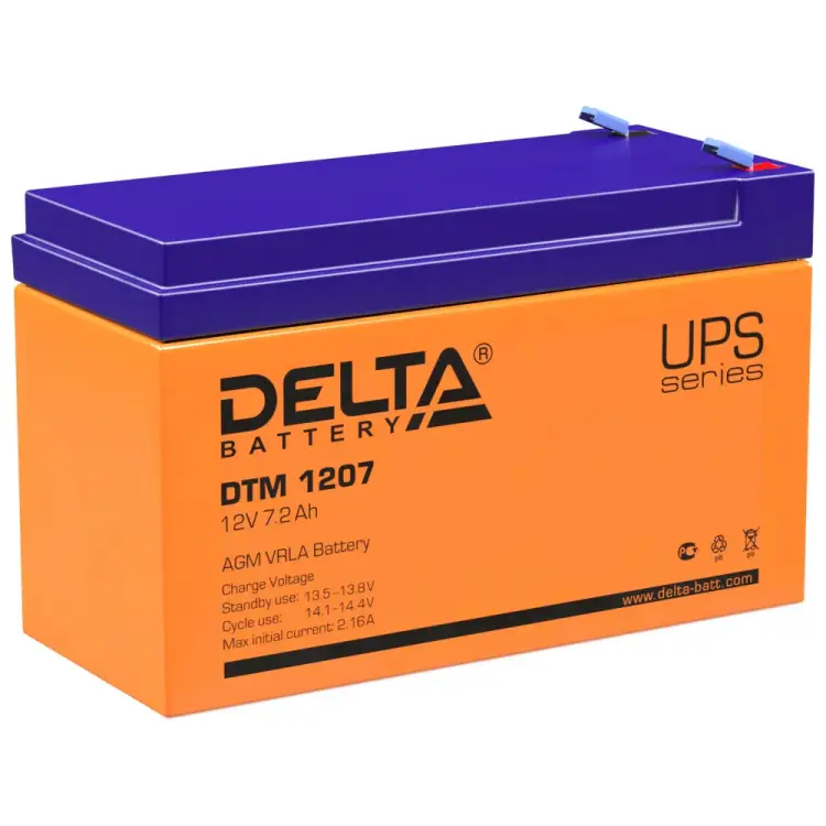 Аккумулятор DELTA DTM 1207