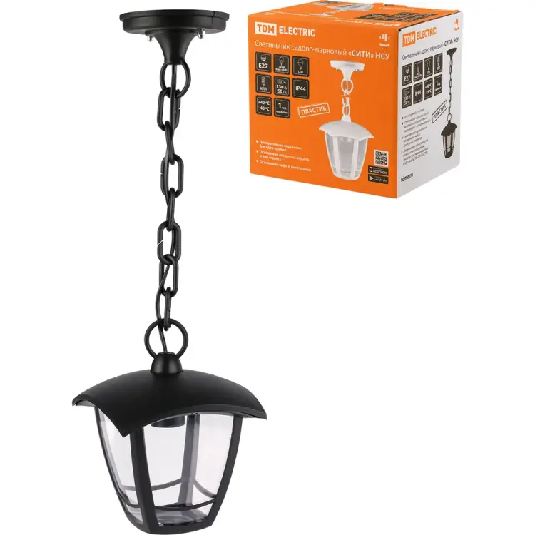 Садово-парковый подвесной светильник TDM ELECTRIC СИТИ НСУ 07-60-001 SQ0330-1303