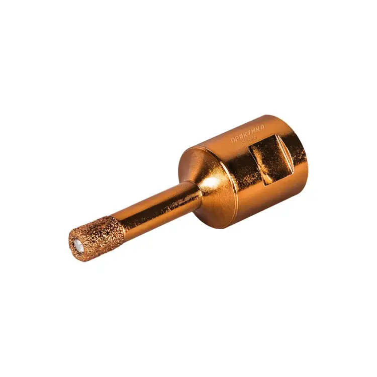 Универсальная алмазная коронка для УШМ ПРАКТИКА 641-008