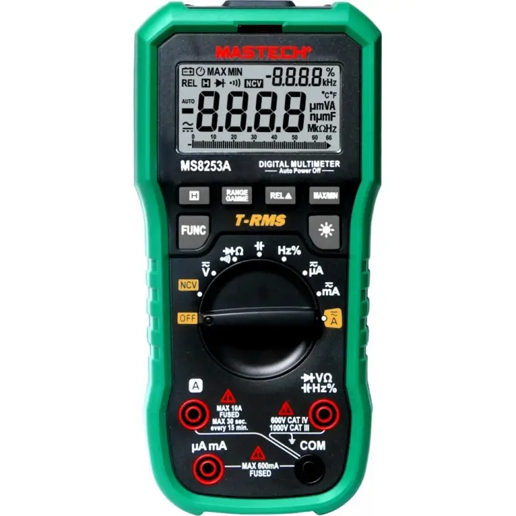 Профессиональный цифровой мультиметр Mastech MS8253A M147