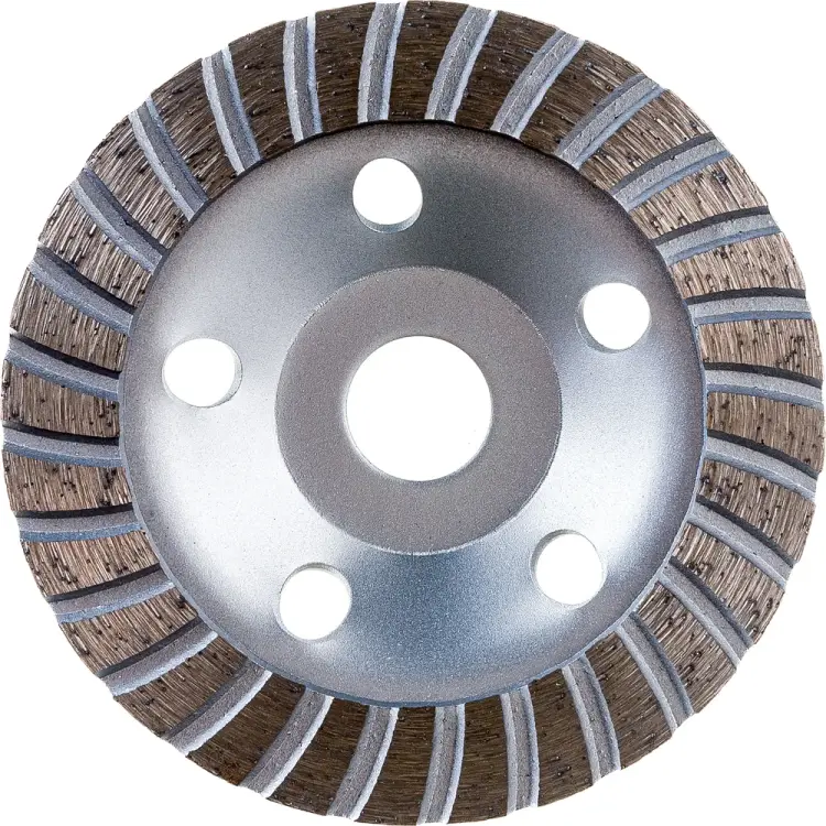 Шлифовальная алмазная чашка по бетону NOVOCRAFT Turbo TUR1252223GC