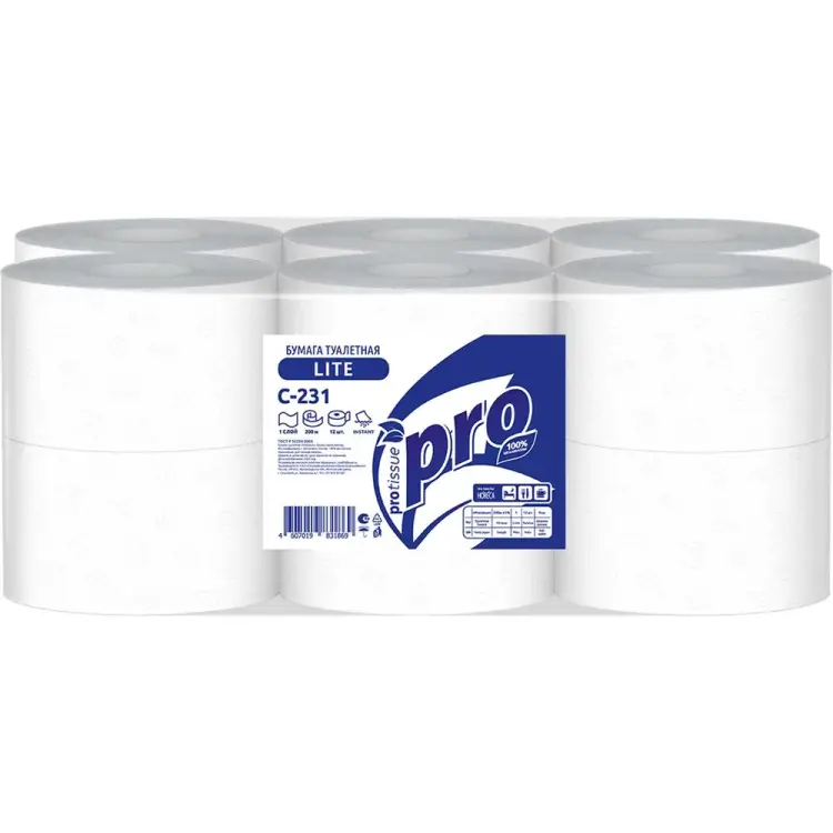 Водорастворимая туалетная бумага Protissue Instant 25464