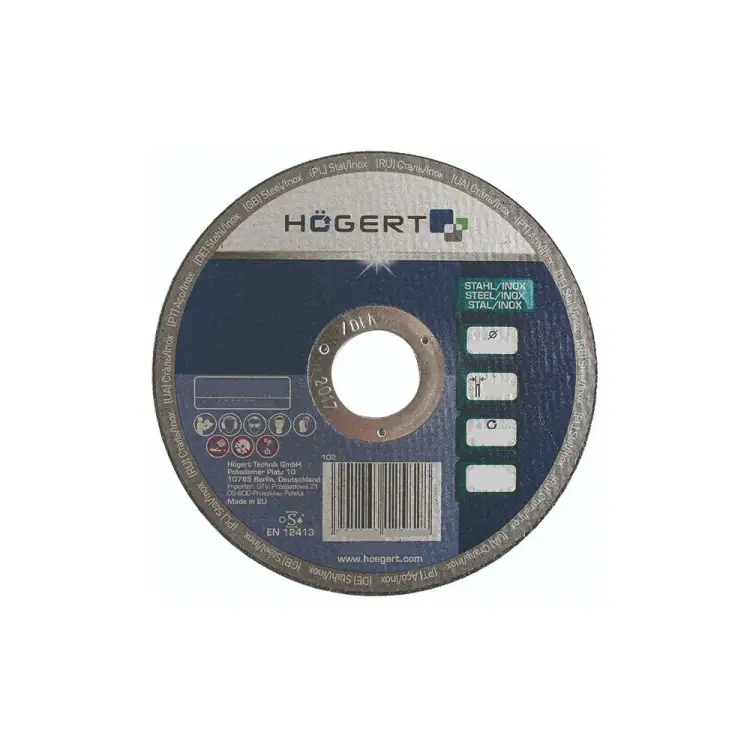 Отрезной диск по металлу HOEGERT TECHNIK HT6D604 Отрезной диск по металлу HOEGERT TECHNIK HT6D604