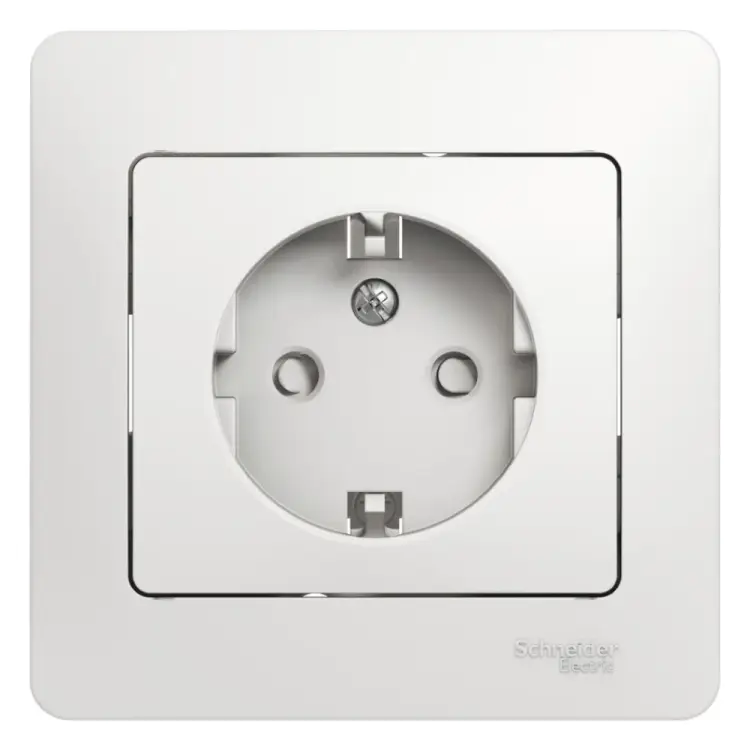 Одноместная розетка Systeme Electric GLOSSA GSL000144