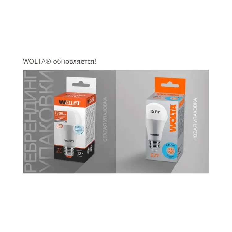 Светодиодная лампа Wolta 25S45GL12E27
