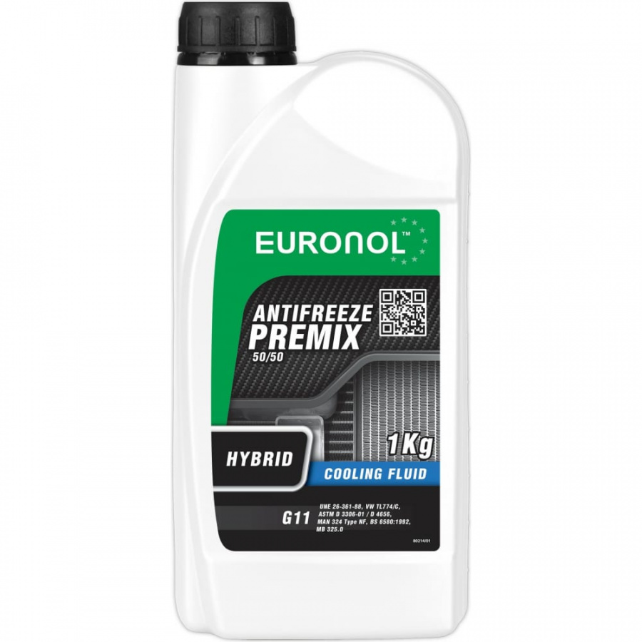 Охлаждающая жидкость Euronol ANTIFREEZE HYBRID READY G11