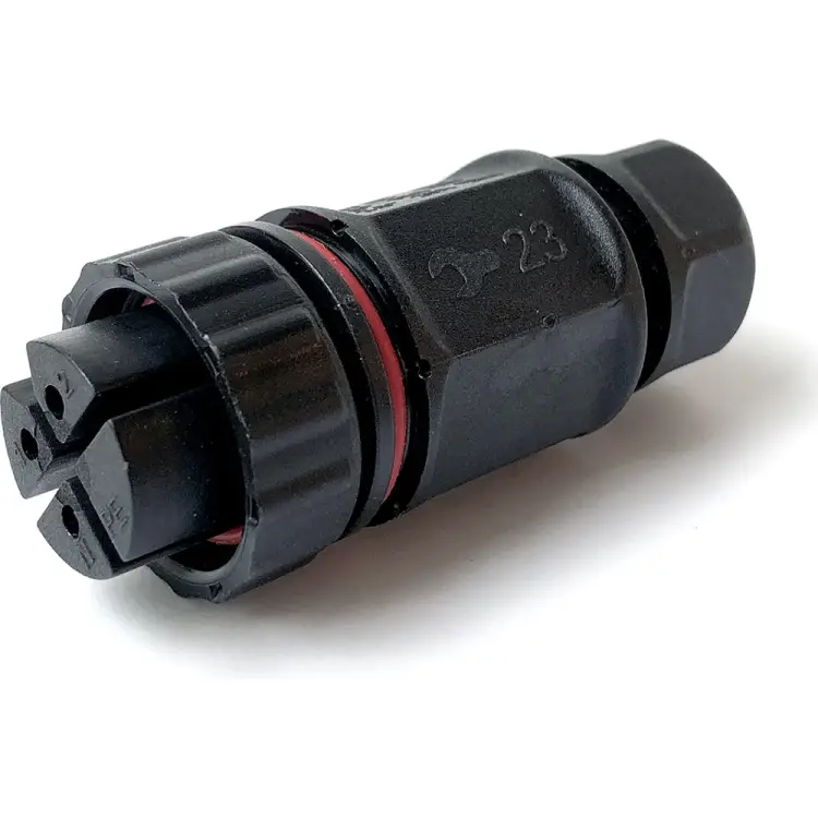 Трехполюсный водостойкий разъем TTAF Elektronik WPF-0300M20 Трехполюсный водостойкий разъем TTAF Elektronik WPF-0300M20