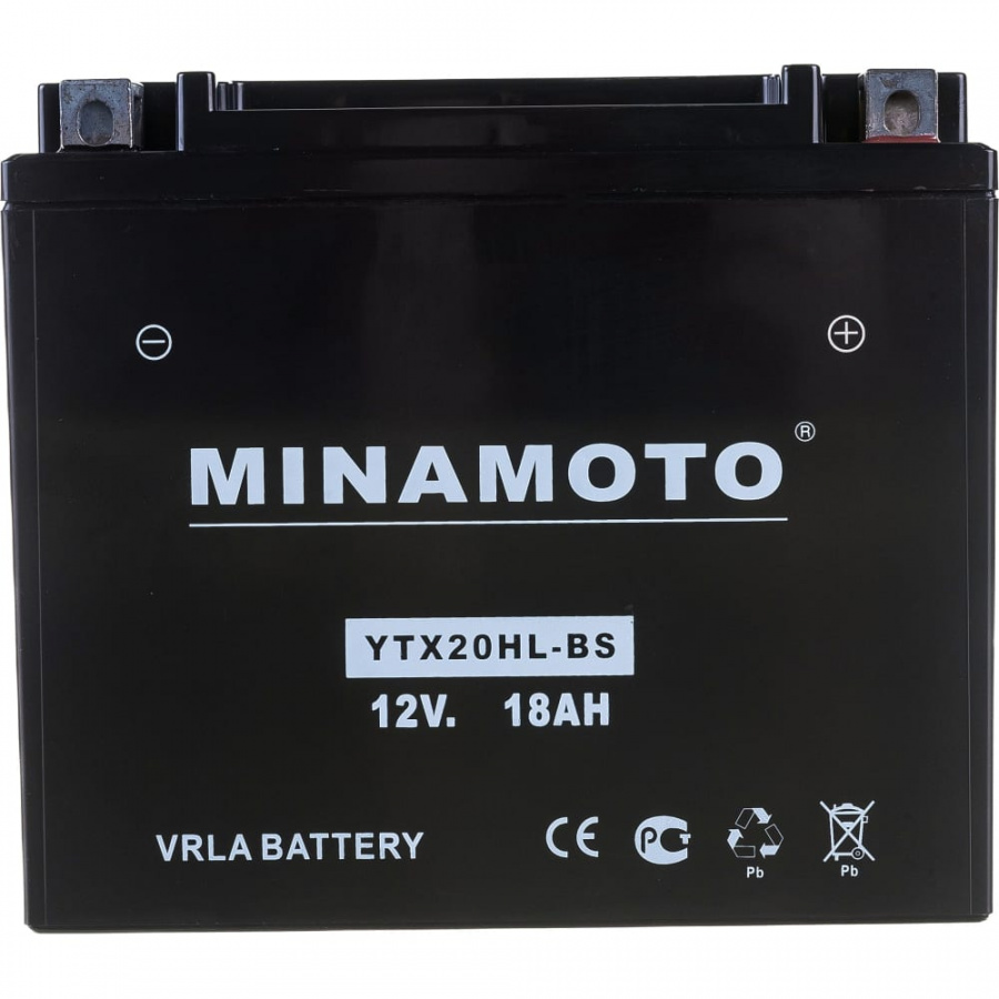 Мотоцикла аккумулятор MINAMOTO YTX20HL-BS