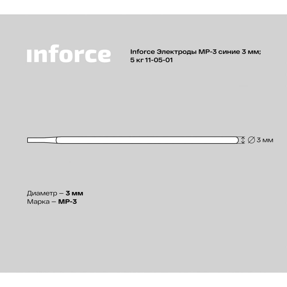 Электроды Inforce МР-3