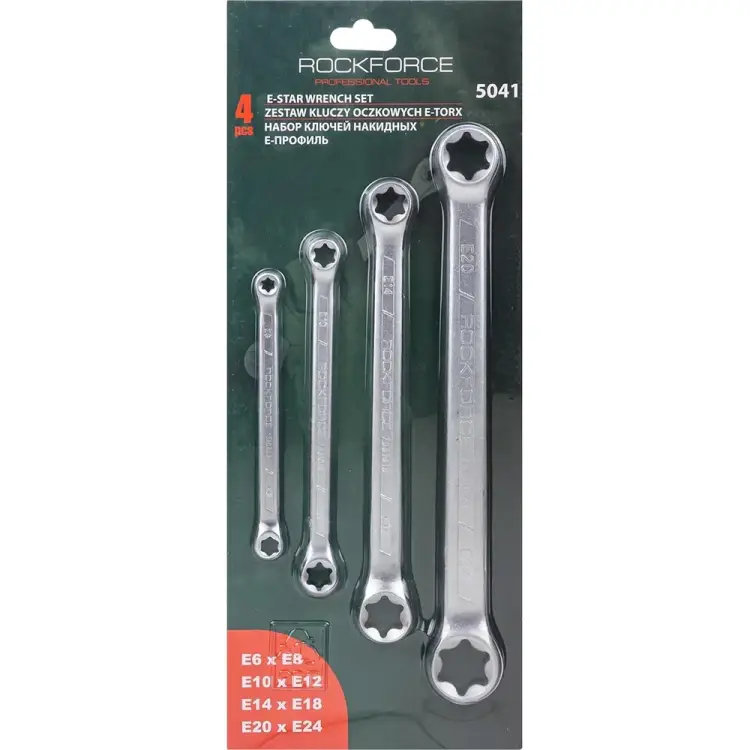 Набор накидных ключей Rockforce RF-5041(11556)