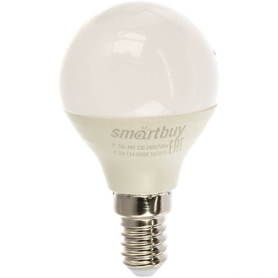 Светодиодная лампа Smartbuy SBL-P45-9_5-60K-E14