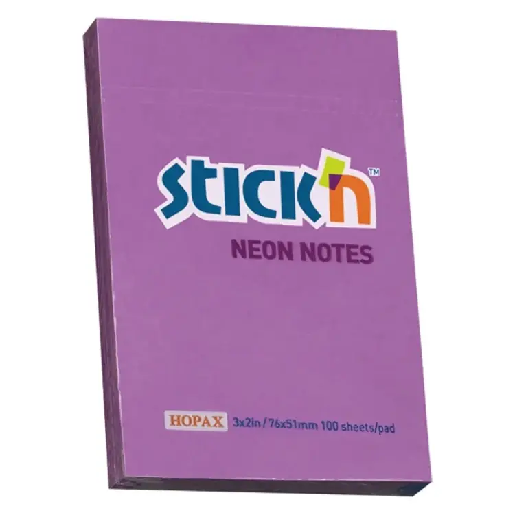 Самоклеящийся бумажный блок STICK`N 21208 822677