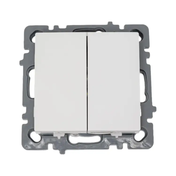 Двухклавишьный механизм выключателя Nilson moda-advantage 20112404