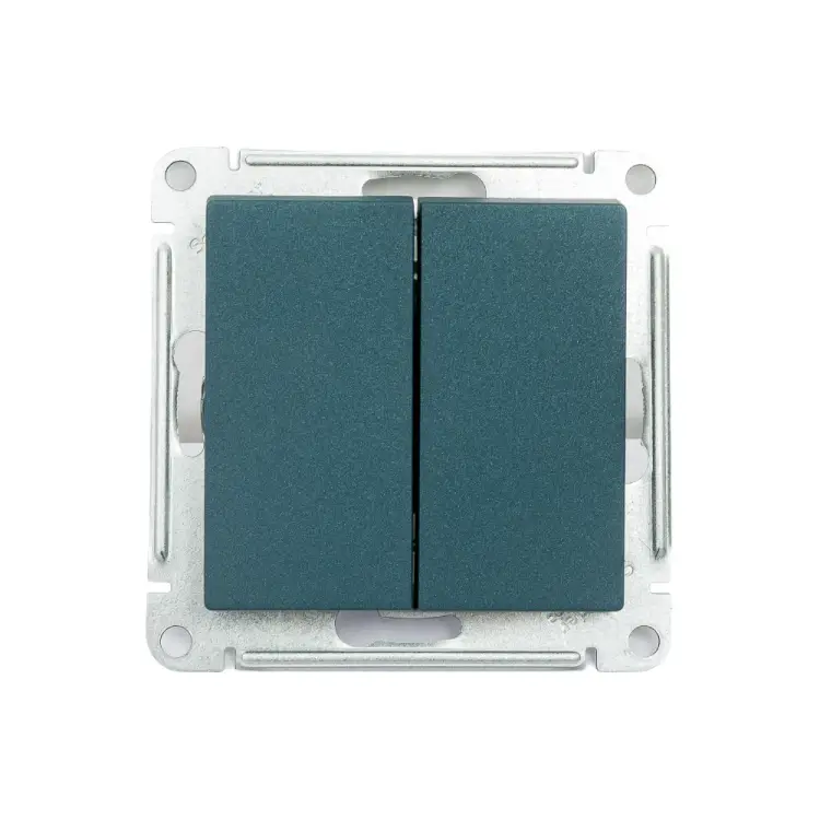 Двухклавишный выключатель Systeme Electric AtlasDesign ATN000851