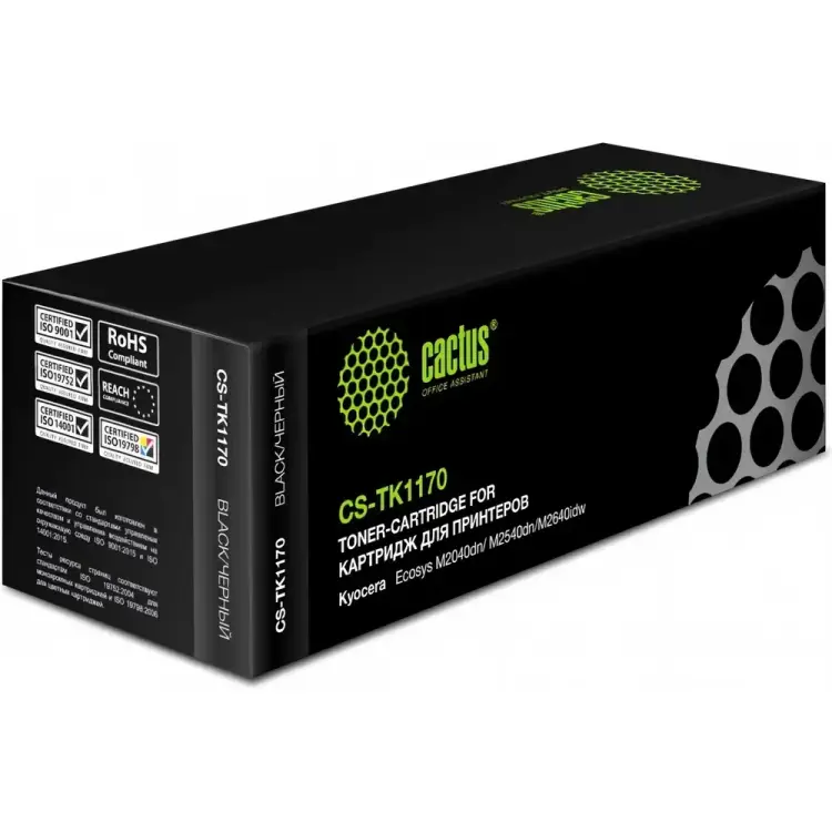 Лазерный картридж для kyocera ecosys m2040dn/ m2540dn/m26 Cactus tk-1170 414013
