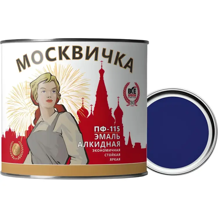 Эмаль Москвичка ПФ-115 4620105770088 Эмаль Москвичка ПФ-115 4620105770088
