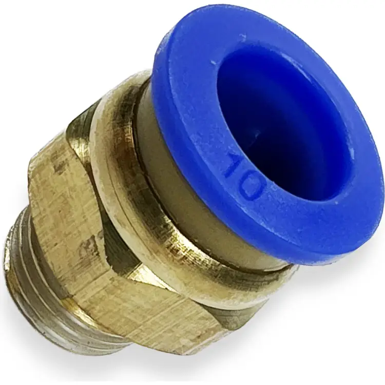 Цанговый прямой металлический фитинг ARMA CF M1/4-10 Цанговый прямой металлический фитинг ARMA CF M1/4-10