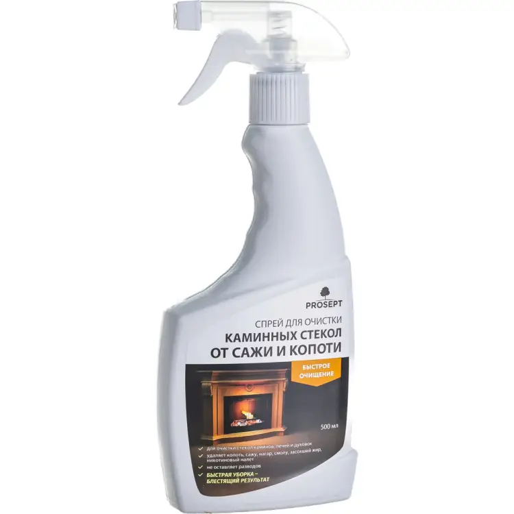 Щелочной очиститель для очистки каминных стекол от сажи и копоти PROSEPT Universal Hard 263-05