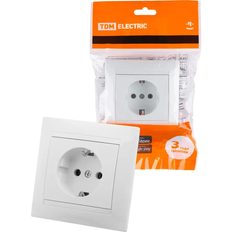 Розетка TDM ELECTRIC Лама SQ1815-0023