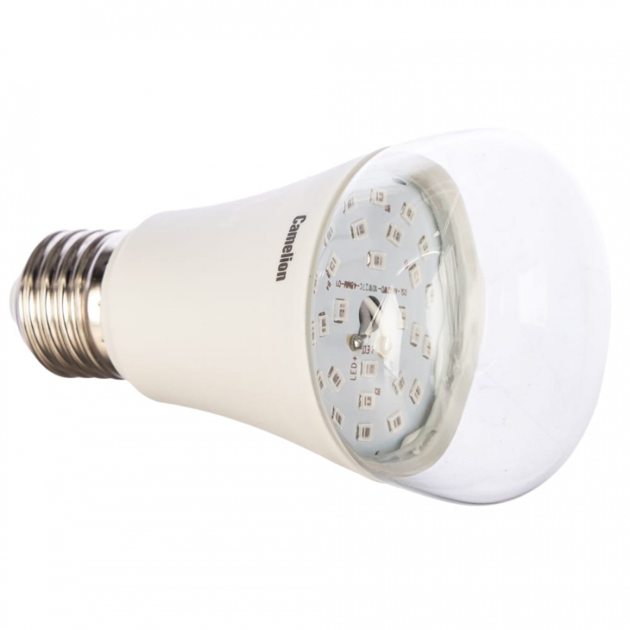 Электрическая светодиодная лампа лампа для растений Camelion LED10-PL/BIO/E27